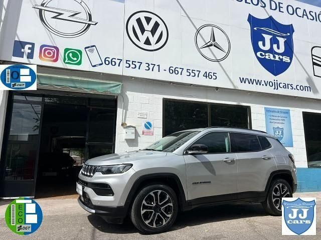 Gris / plata Usado 2021 Jeep Compass Limited SUV | 20.900 € (Caro) - Imagen 1/4