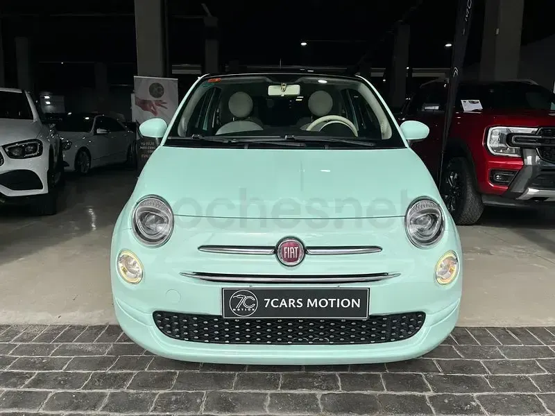 Usado Fiat 500 Lounge 69 CV (50 kW) 2019 Verde Berlina