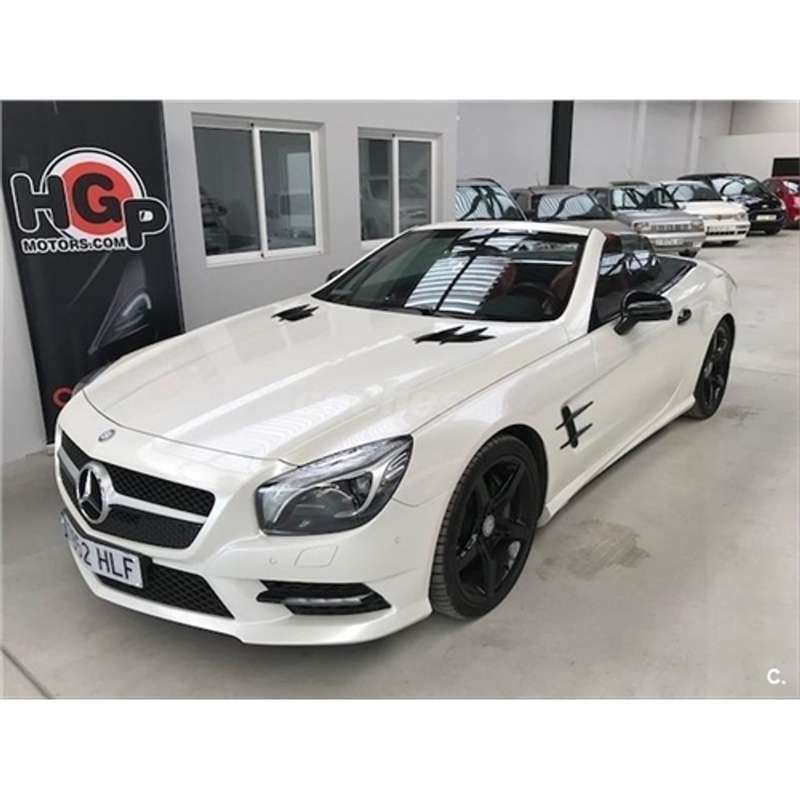 Blanco Usado 2013 Mercedes SL500 Edition 1 Descapotable | 59.900 € - Imagen 1/4