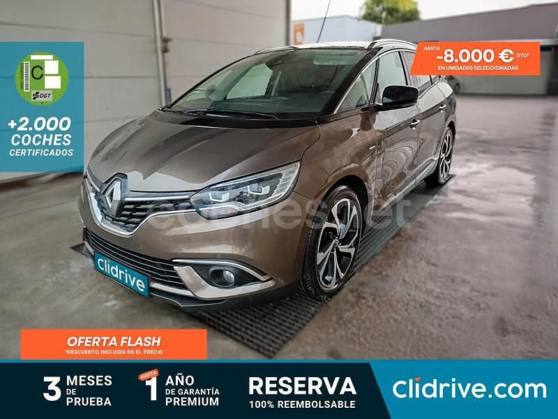 Marrón Usado 2017 Renault Grand Scénic IV Edition One Monovolumen | 14.990 € (Buen precio) - Imagen 1/3