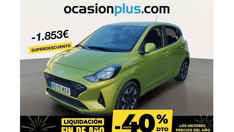 Usado Hyundai i10 64 CV (47 kW) 2024 Verde Utilitario