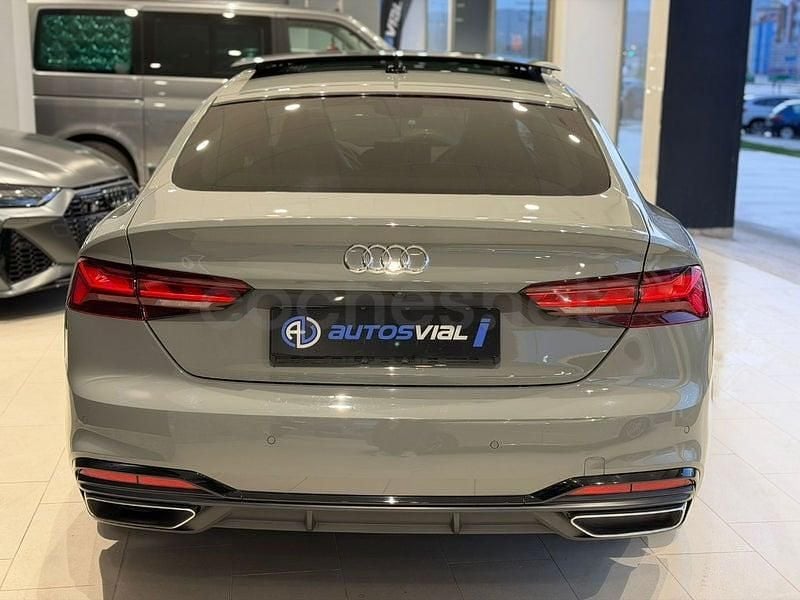 Usado Audi A5 Sportback S-Line 163 CV (119 kW) 2020 Gris / plata Utilitario