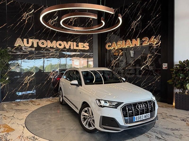 Usado Audi Q7 S-Line 231 CV (169 kW) 2022 Blanco SUV