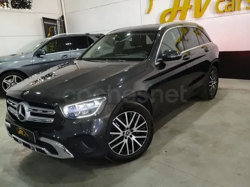 Usado Mercedes GLC200 163 CV (119 kW) 2020 Negro SUV