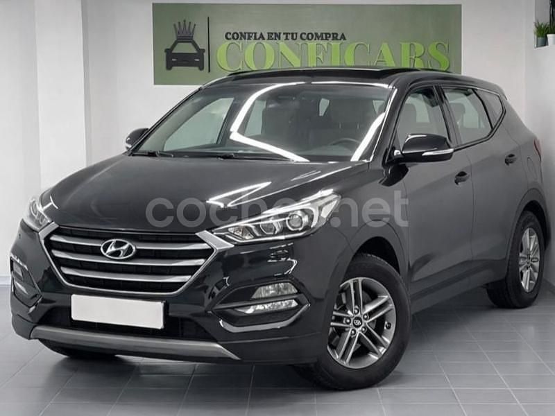 Negro Usado 2017 Hyundai Santa Fe SUV | 13.990 € (Super precio) - Imagen 1/4