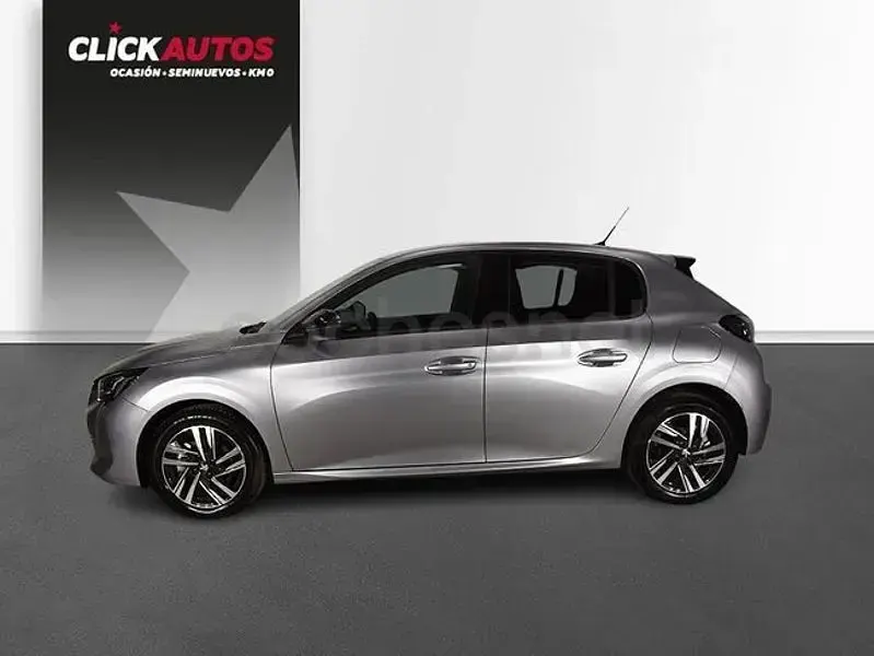 Usado Peugeot 208 Allure 100 CV (73 kW) 2023 Gris / plata Utilitario