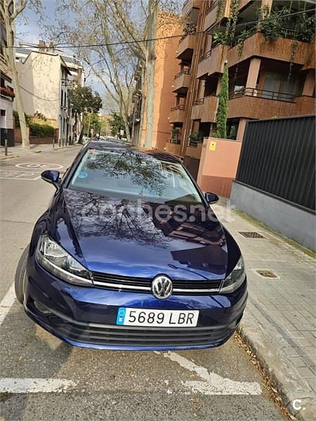 Usado VW Golf VII Advance 115 CV (84 kW) 2019 Azul Familiar