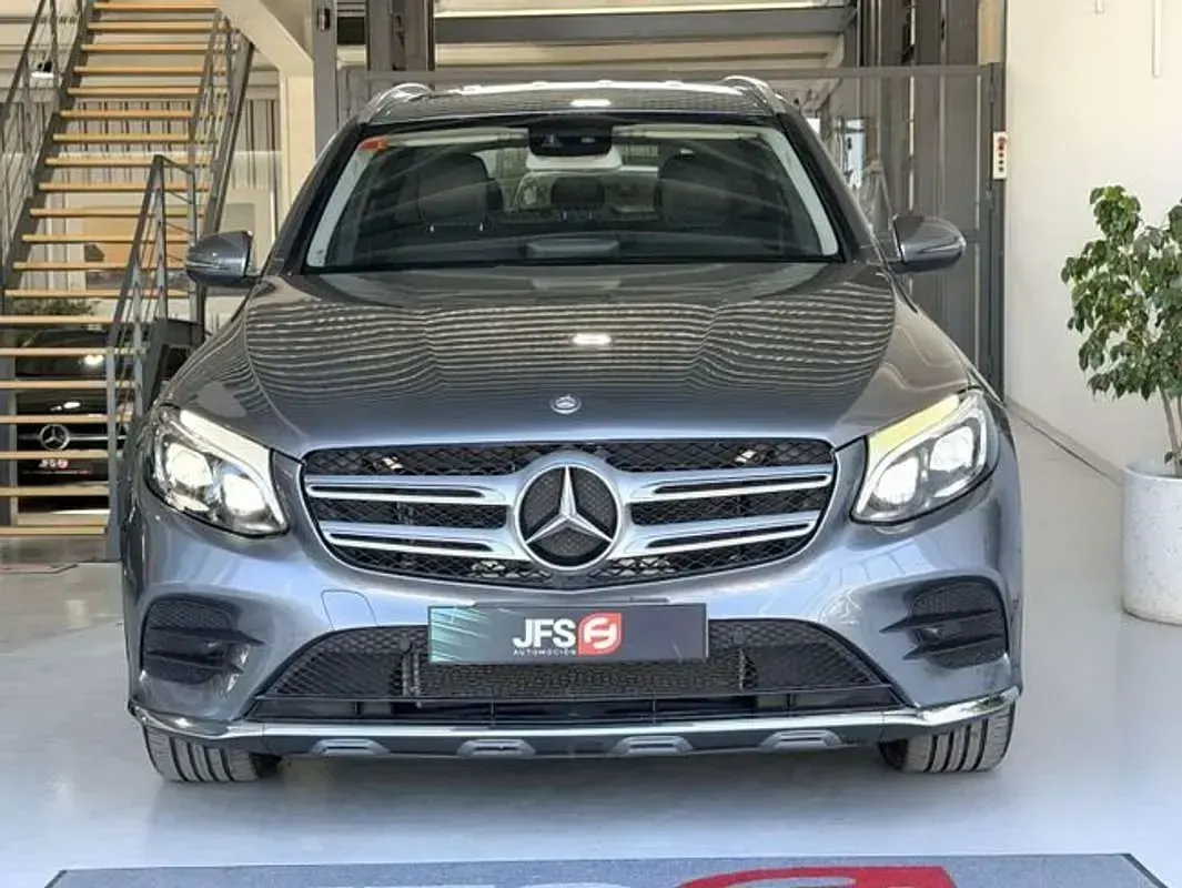 Usado Mercedes GLC220 AMG 170 CV (125 kW) 2016 Gris SUV