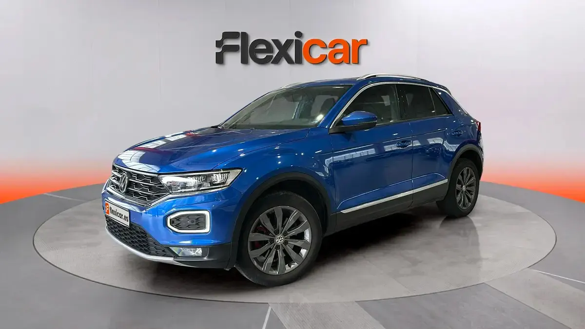 Usado VW T-Roc Sportline 150 CV (110 kW) 2020 Azul SUV