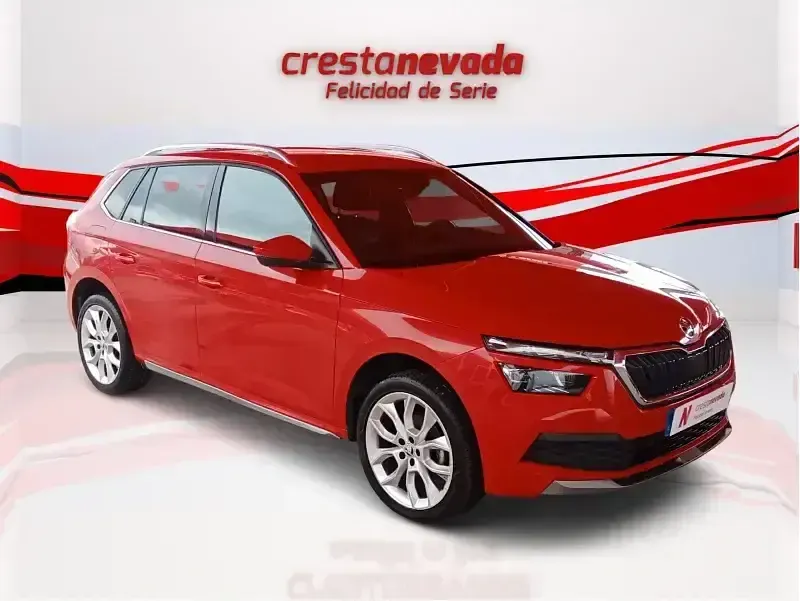Käytetty Skoda Kamiq Style 150 HP (110 kW) 2023 Punainen Katumaasturi