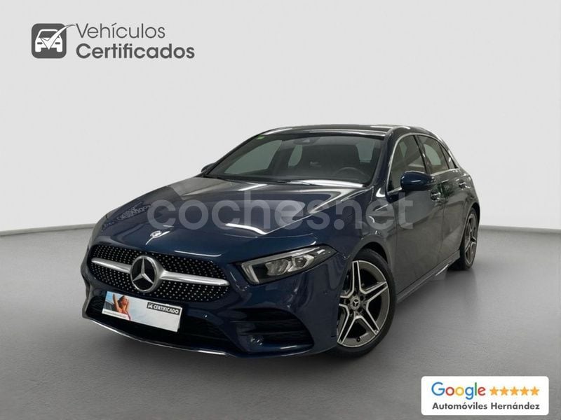 Azul Usado 2019 Mercedes A180 Berlina | 26.480 € (Un poco caro) - Imagen 1/4