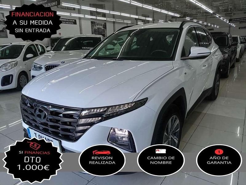 Blanco Usado 2021 Hyundai Tucson SUV | 24.500 € (Precio justo) - Imagen 1/4