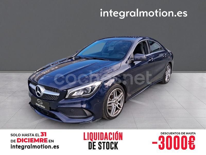 Azul Usado 2017 Mercedes CLA200 Berlina | 19.900 € (Precio justo) - Imagen 1/4
