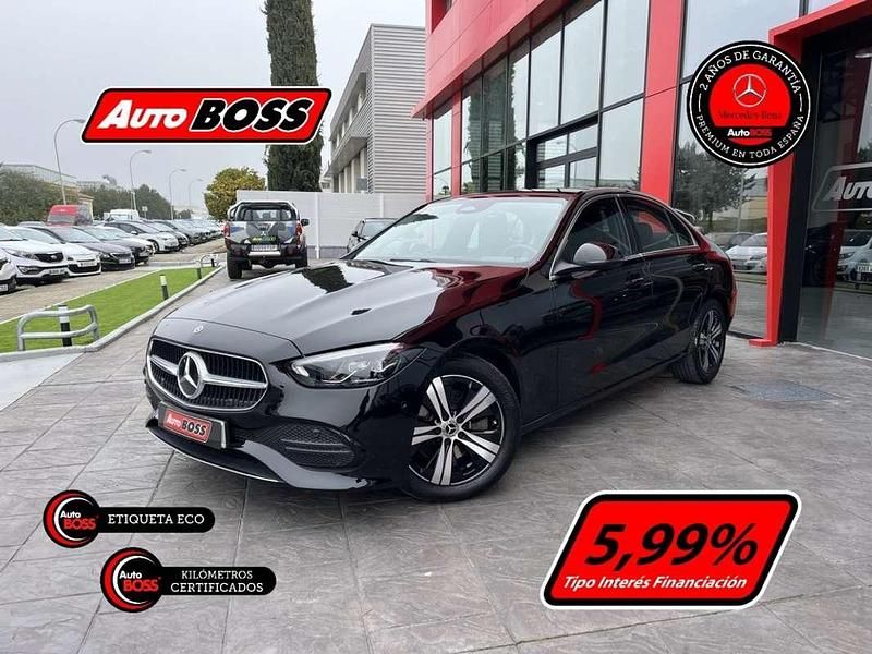 Usado Mercedes C200 163 CV (119 kW) 2022 Negro Berlina