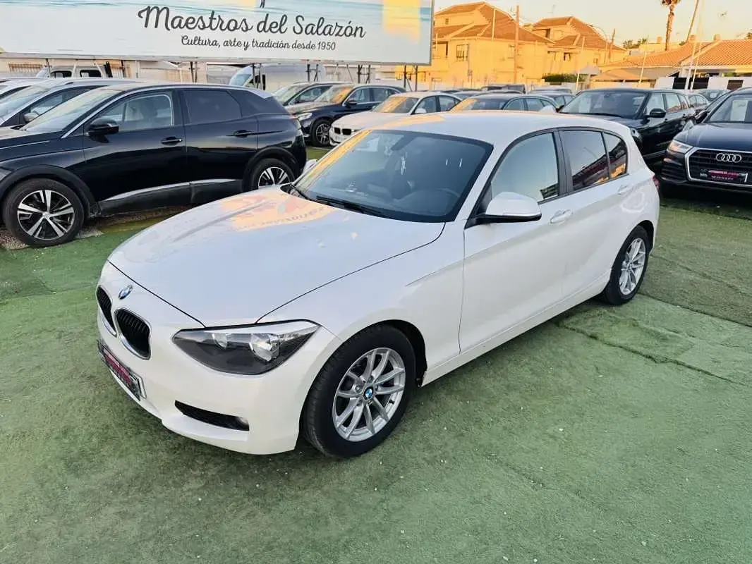 Usado BMW 116 Efficient Dynamics 116 CV (85 kW) 2012 Blanco Utilitario