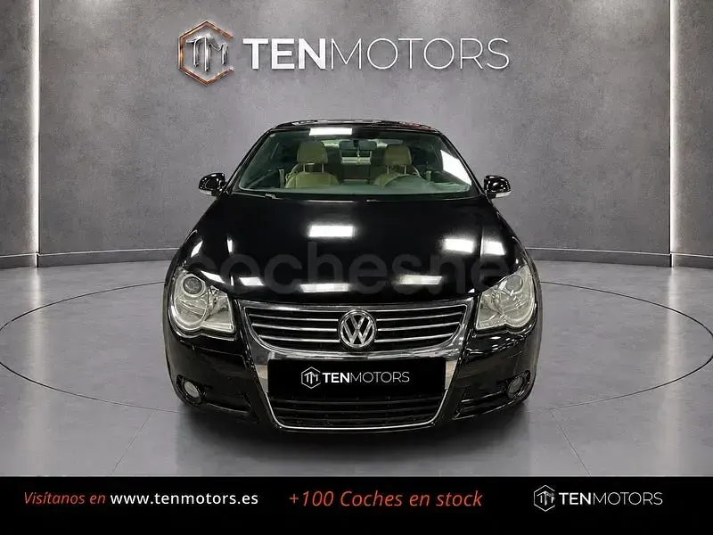 Usado VW Eos 140 CV (102 kW) 2007 Negro Descapotable