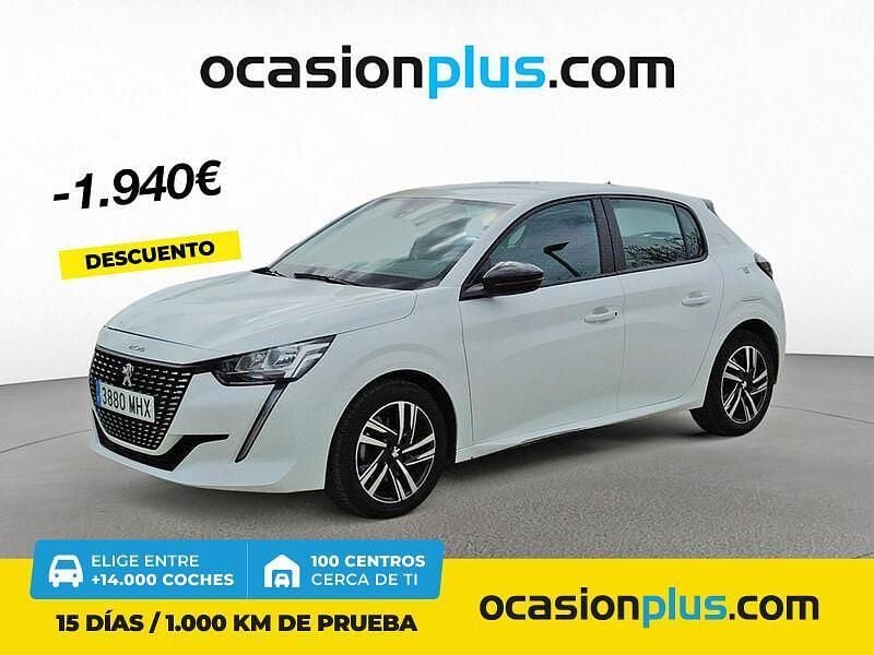 Blanco Usado 2023 Peugeot 208 Active Utilitario | 12.990 € (Precio justo) - Imagen 1/2