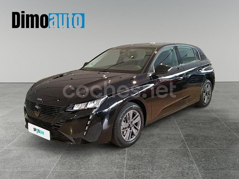 Negro Usado 2024 Peugeot 308 Active Berlina | 22.800 € (Buen precio) - Imagen 1/4
