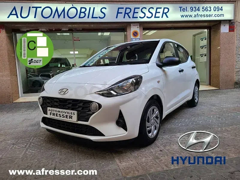 Usado Hyundai i10 67 CV (49 kW) 2021 Blanco Utilitario