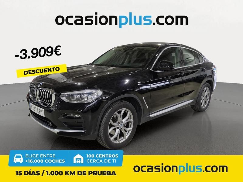 Negro Usado 2021 BMW X4 SUV | 43.000 € (Precio justo) - Imagen 1/4