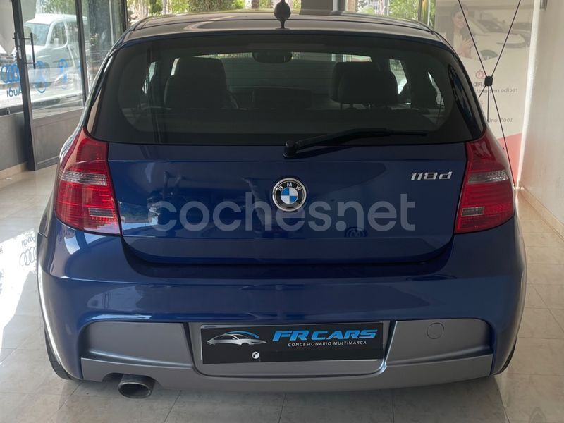 Usado BMW 118 143 HP (105 kW) 2008 Azul Citadino