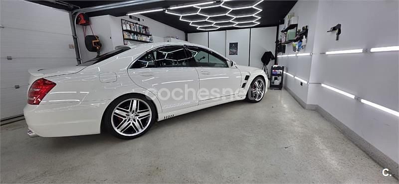 Usado Mercedes S350 272 CV (200 kW) 2007 Blanco Berlina