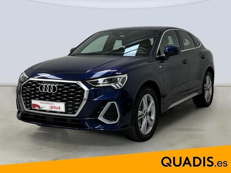Azul Usado 2021 Audi Q3 Sportback S-Line SUV | 38.500 € (Buen precio) - Imagen 1/4