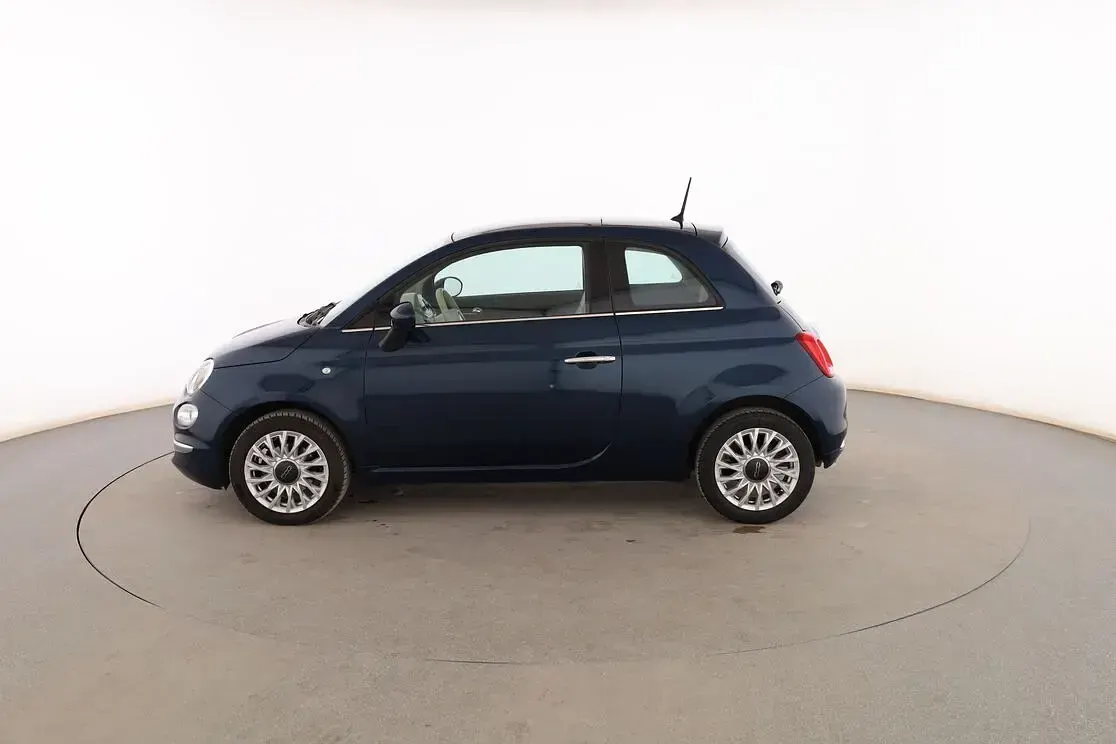 Usado Fiat 500 Lounge 70 CV (51 kW) 2018 Azul Berlina