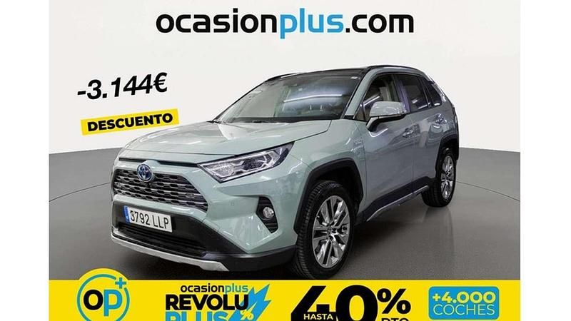 Usado Toyota RAV4 Hybrid Luxury 222 CV (163 kW) 2020 Beige SUV