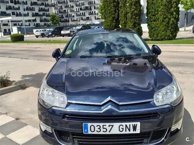Usado Citroën C5 Exclusive 138 CV (101 kW) 2009 Azul Berlina