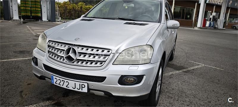 Gris / plata Usado 2008 Mercedes ML320 Edition 1 SUV | 9200 € (Buen precio) - Imagen 1/4
