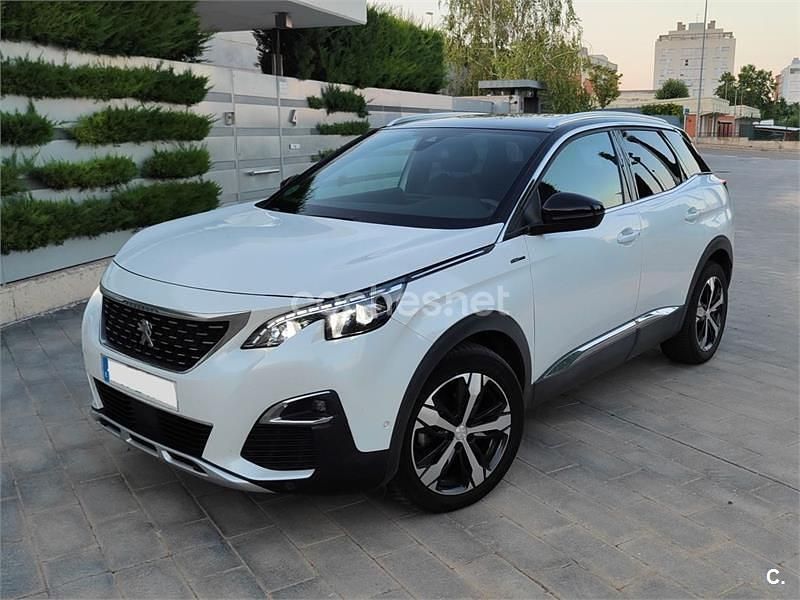 Blanco Usado 2019 Peugeot 3008 GT-line SUV | 17.200 € (Buen precio) - Imagen 1/4