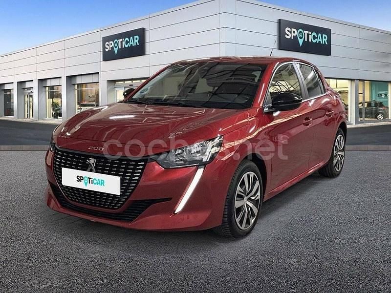 Rojo Usado 2023 Peugeot 208 Active Utilitario | 14.495 € (Precio justo) - Imagen 1/4