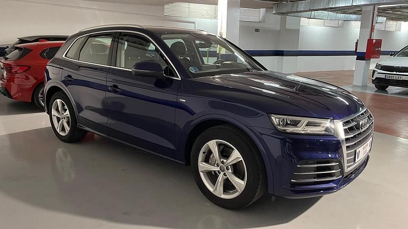 Usado Audi Q5 S-Line 163 CV (119 kW) 2020 Azul SUV