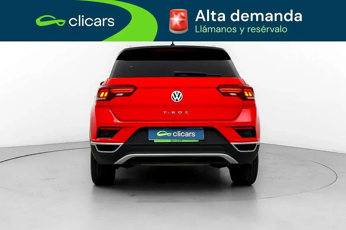 Usado VW T-Roc Sport 150 CV (110 kW) 2019 Rojo SUV
