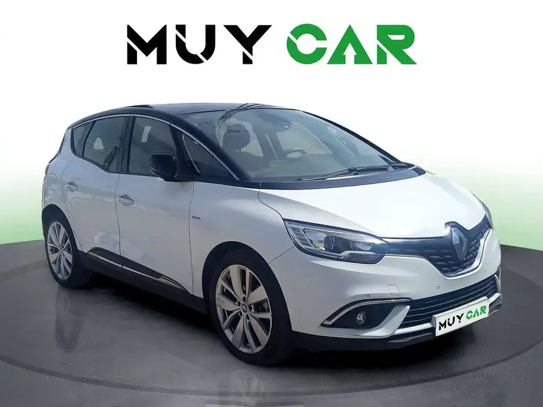 Usado Renault Scénic Zen 140 CV (102 kW) 2019 Blanco Monovolumen