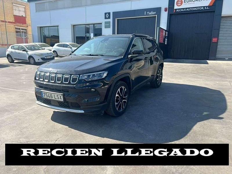 Negro Usado 2021 Jeep Compass Limited SUV | 21.999 € (Un poco caro) - Imagen 1/1