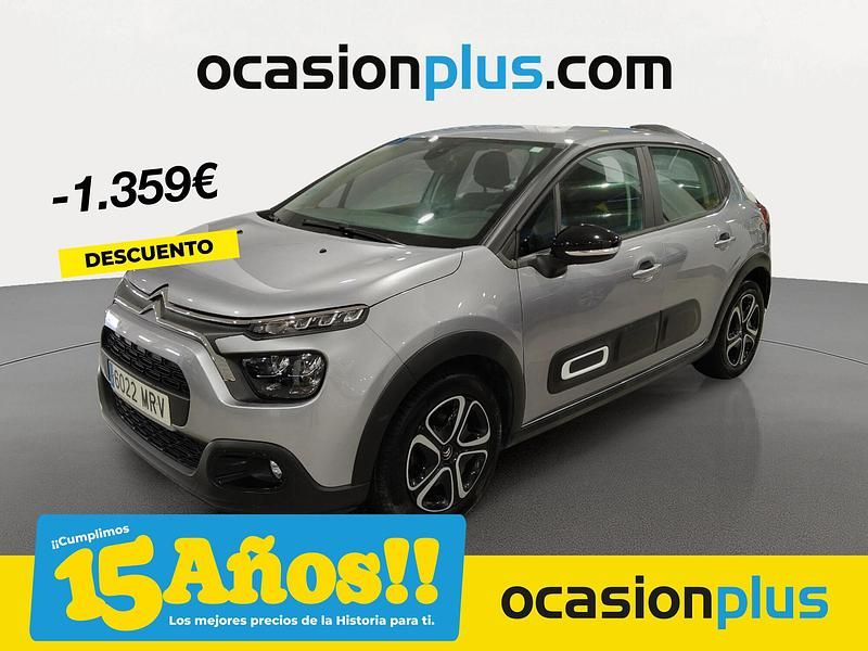 Gris Usado 2024 Citroën C3 Berlina | 14.950 € (Precio justo) - Imagen 1/4