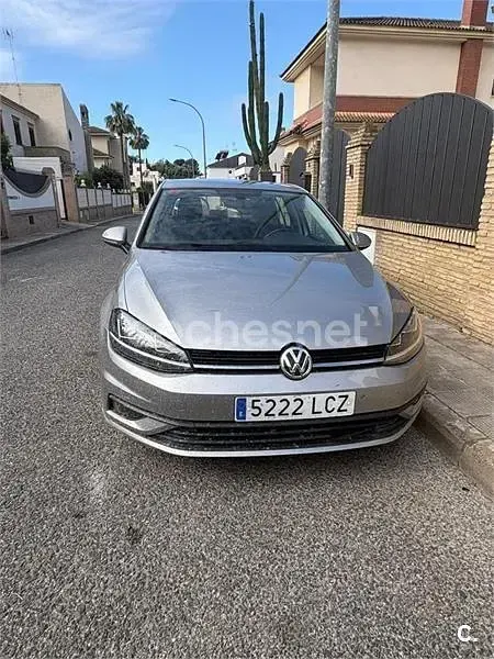 Usado VW Golf VII 115 CV (84 kW) 2019 Gris / plata Familiar