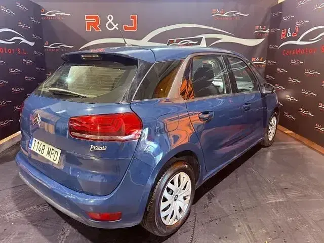 Usado Citroën C4 Picasso Feel 120 CV (88 kW) 2016 Azul Monovolumen