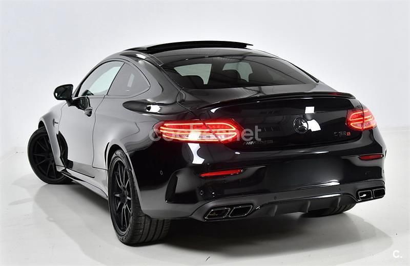 Usado Mercedes C63S AMG 510 CV (375 kW) 2017 Negro Coupe