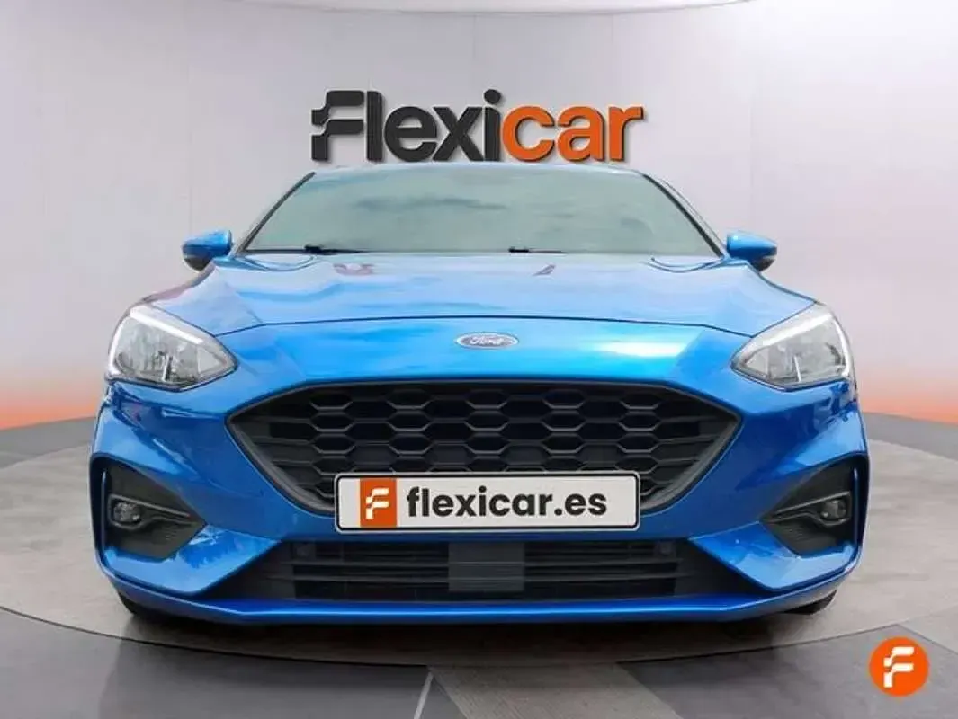 Usado Ford Focus ST-Line 125 CV (91 kW) 2018 Azul Berlina