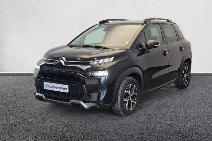 Negro Usado 2023 Citroën C3 Aircross PureTech SUV | 12.536 € (Precio justo) - Imagen 1/4