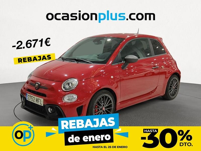 Rojo Usado 2023 Abarth 595 Berlina | 23.450 € (Precio justo) - Imagen 1/4