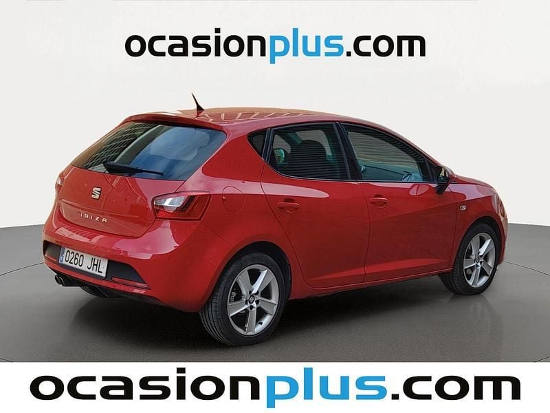 Usado Seat Ibiza FR 90 CV (66 kW) 2015 Rojo Utilitario