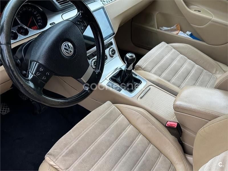 Brugt VW Passat Highline 140 HK (102 kW) 2008 Sort Stationcar