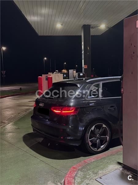 Usado Audi A3 S-Line 150 CV (110 kW) 2015 Negro Berlina