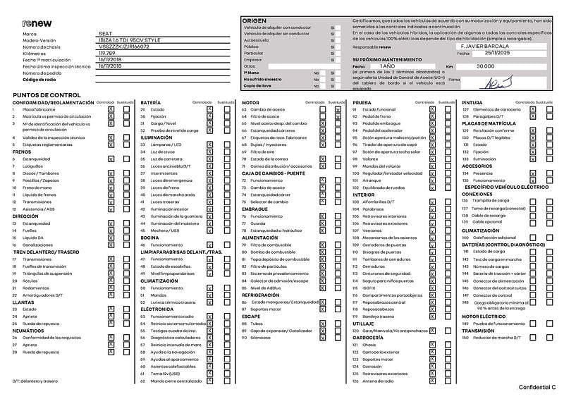 Usado Seat Ibiza FR 95 CV (69 kW) 2018 Blanco Berlina