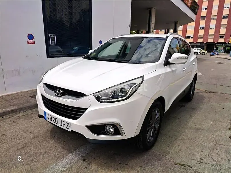 Usado Hyundai Tucson 115 CV (84 kW) 2015 Blanco SUV