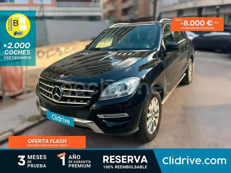 Negro Usado 2012 Mercedes ML350 SUV | 22.790 € (Super precio) - Imagen 1/3